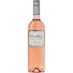 Fles rosé wijn